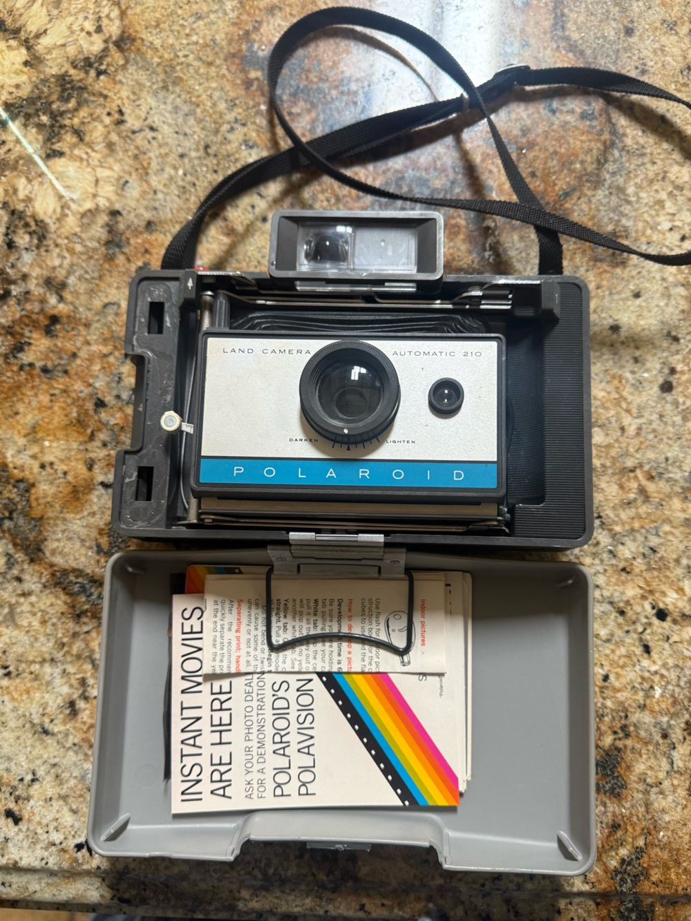 Polaroid Automatic 210 Instant Camera — Untested